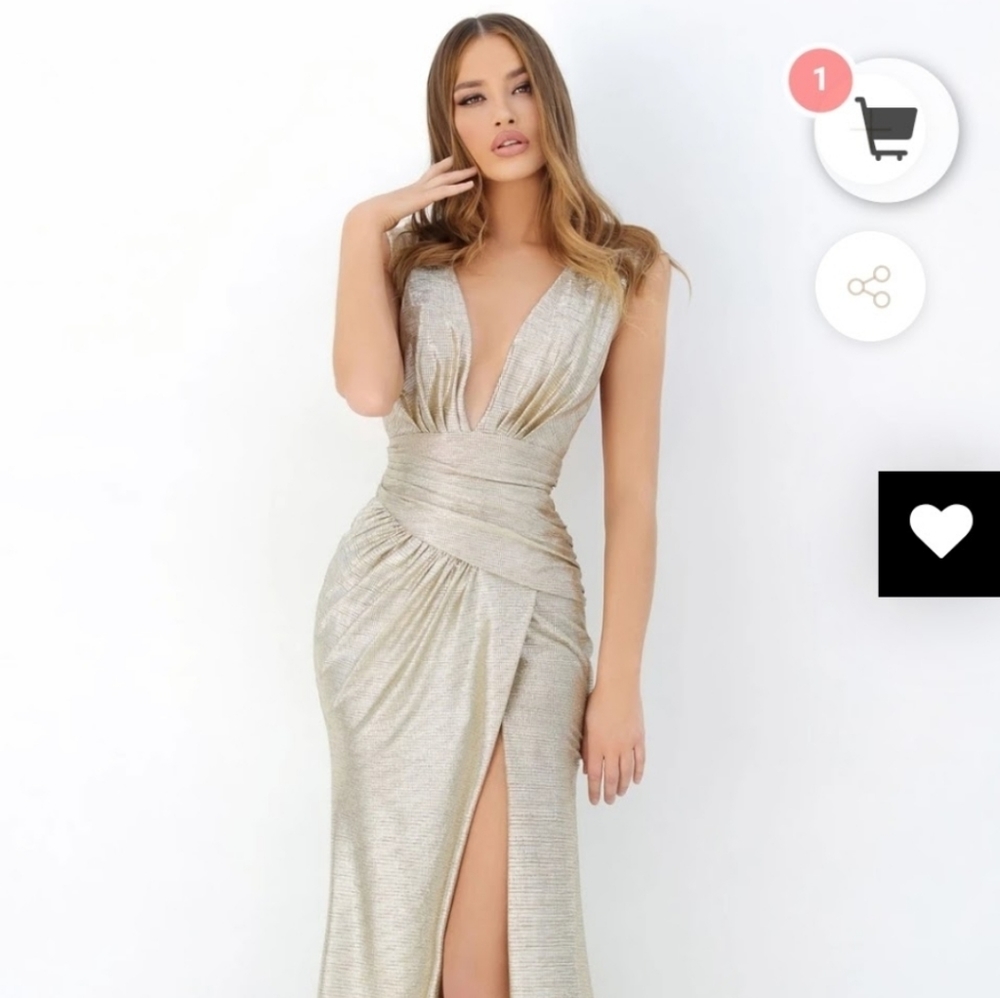 Jovani Gold Dress
